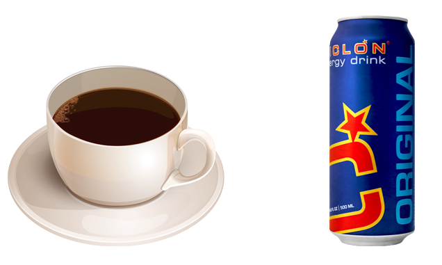 Кофе и энергетик