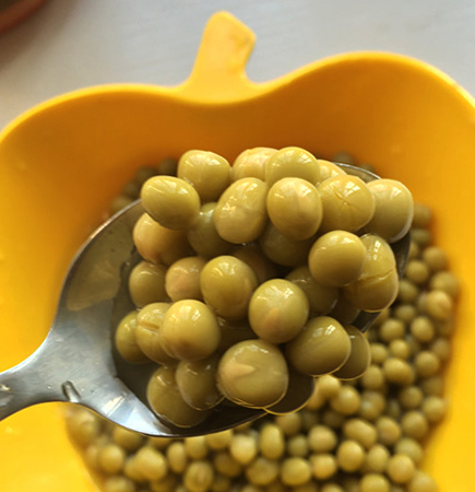 Баночный горох