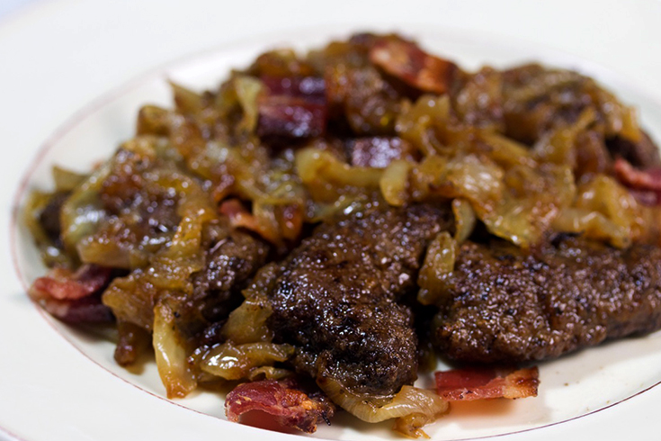 Жареная печень