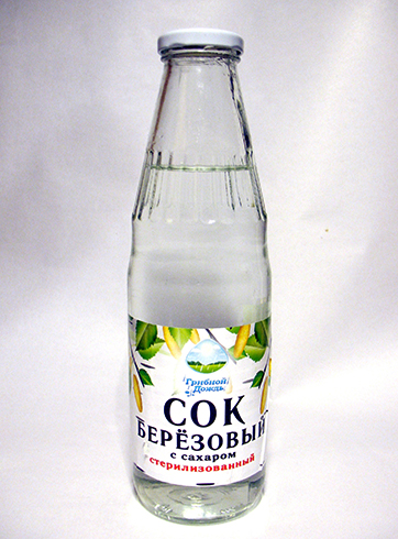Бутылка березового сока
