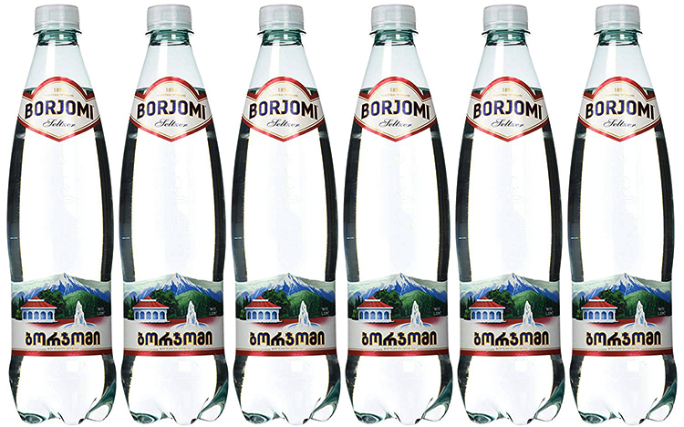 Бутылки боржоми
