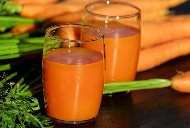 Морковный сок