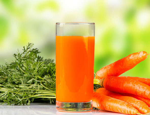 Морковь и морковный сок