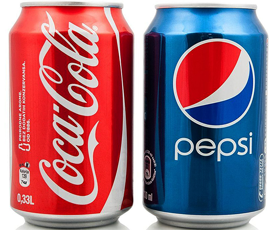 Кока-кола и пепси