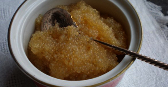 Чаша с икрой