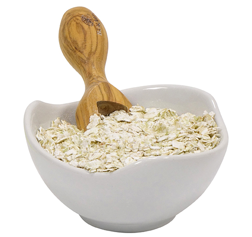 Чаша с гречневыми хлопьями