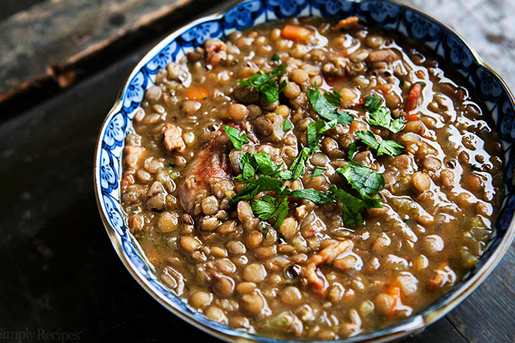 Блюдо из чеевицы