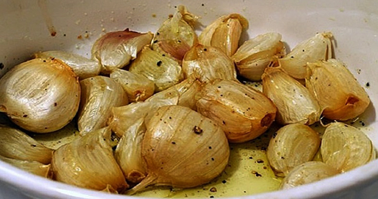 Чеснок жареный