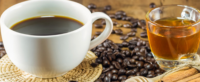 Чаша кофе с медом