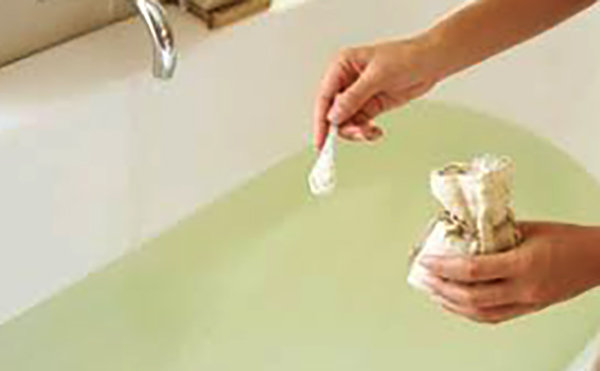 Добавление соды в ванну