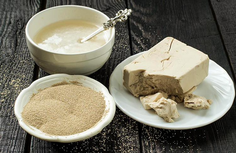 Разные дрожжи