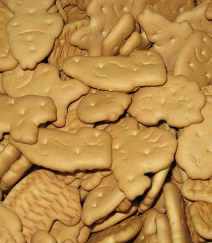 Печенье в виде фигурок