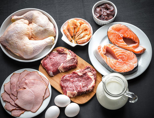 Еда с витамином B12