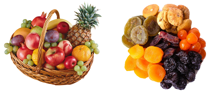 Фрукты и сухофрукты