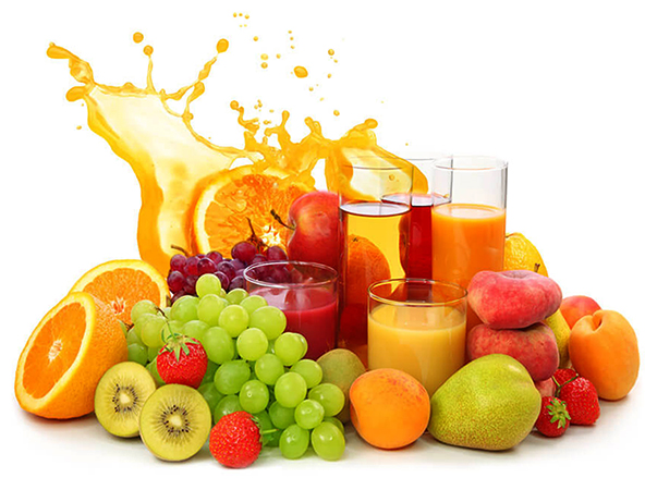 Фрукты и соки