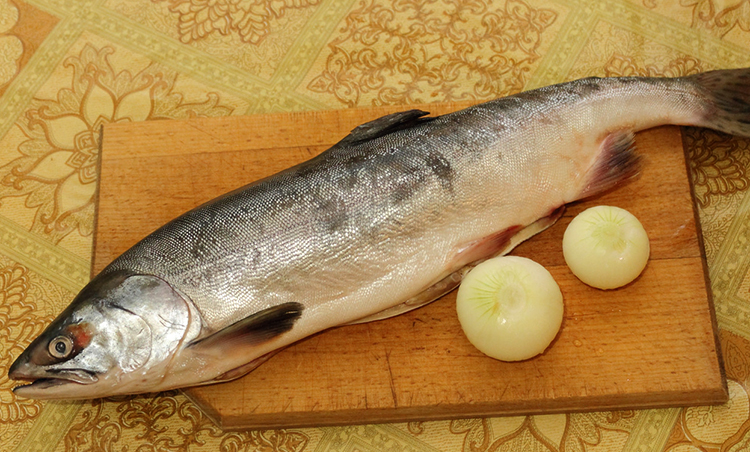 Горбуша на столе