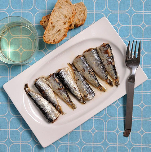 Готовые сардины