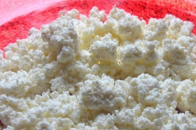 Готовый творог