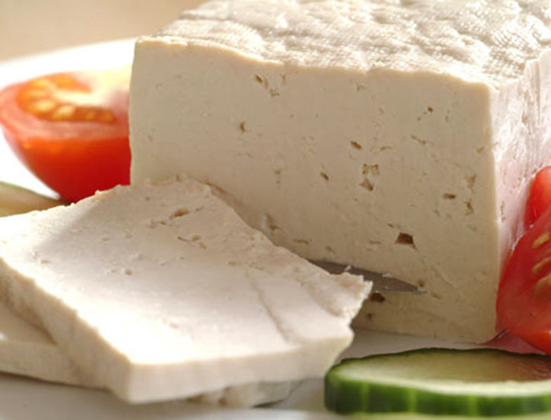 Готовый к употреблению сыр тофу