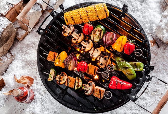 Еда на гриле
