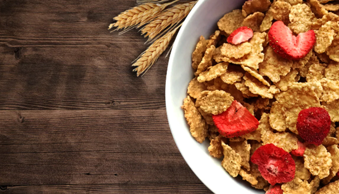 Хлопья из клубники