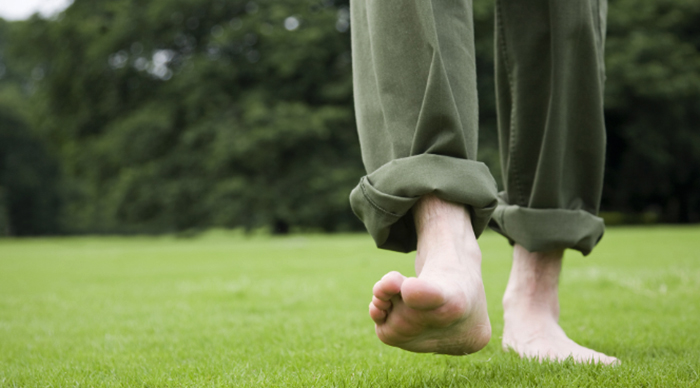 Ходьба по траве