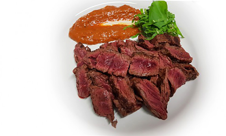 Приготовленное мясо барсука