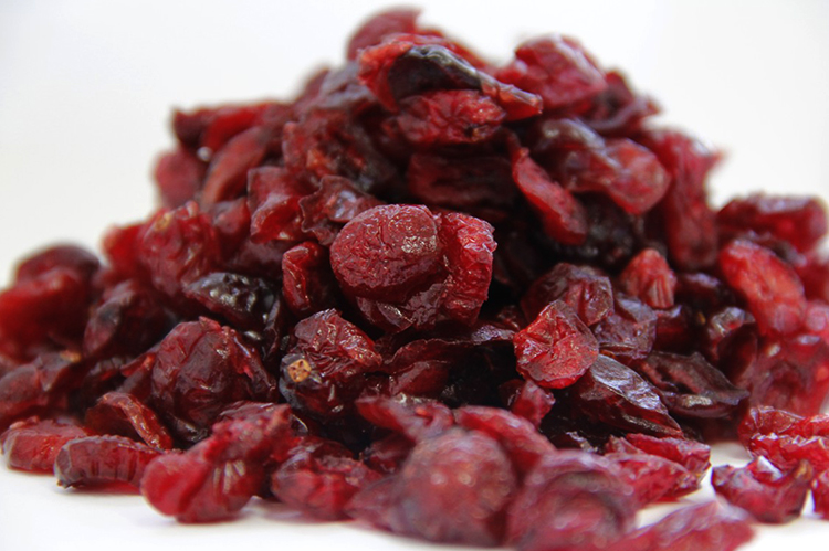 Хорошо просушенная клюква