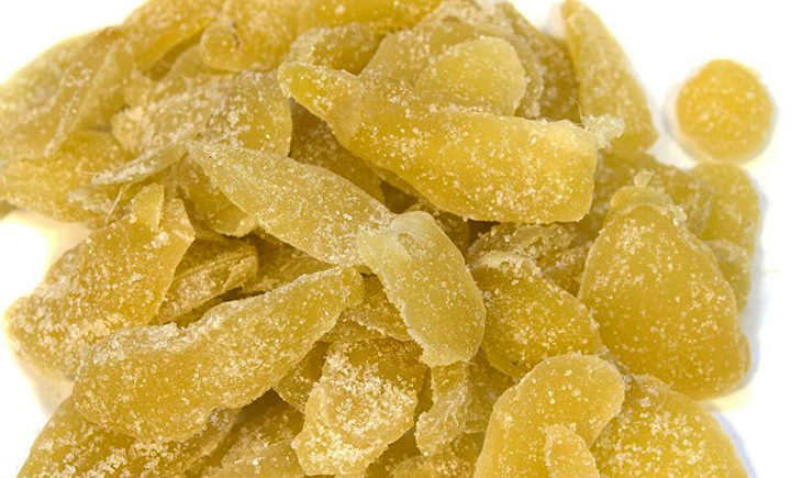 Много имбиря в сахаре