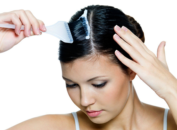 Использование краски для волос