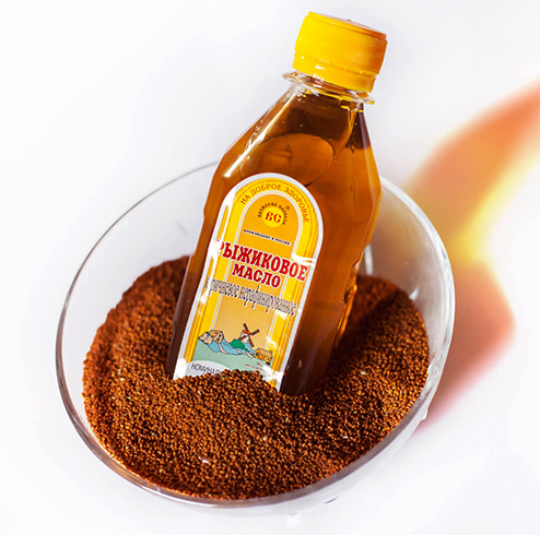 Как выглядит рыжиковое масло