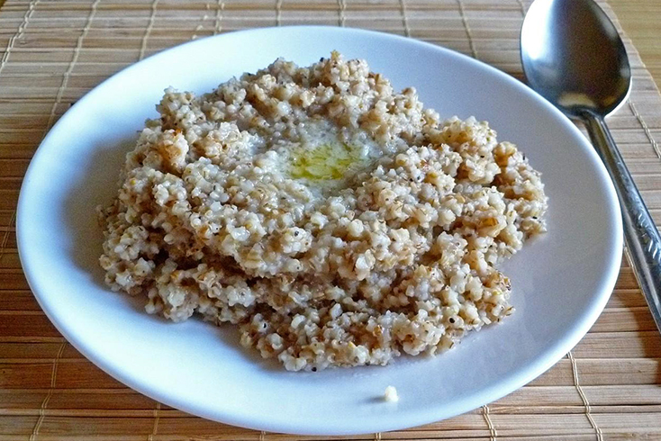 Каша на воде