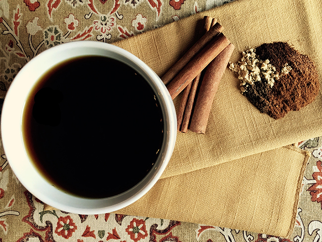Кофе и корица