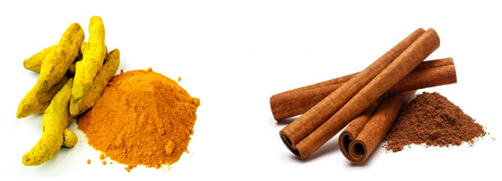 Куркума и корица