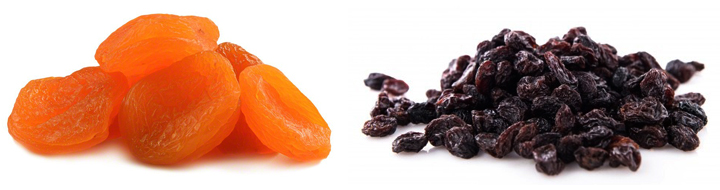 Курага и изюм