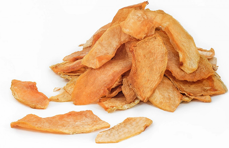 Кусочки сухой дыни