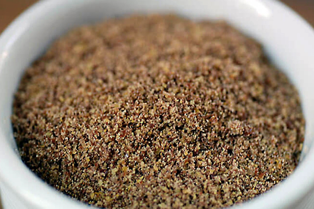 Льняная мука перед употреблением