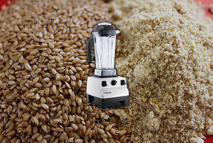 Свежая льнаная мука