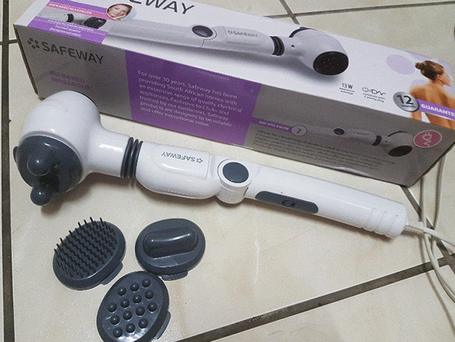 Массажер и коробка