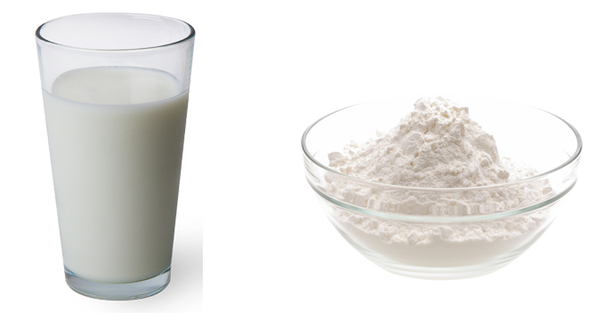 Молоко и сода