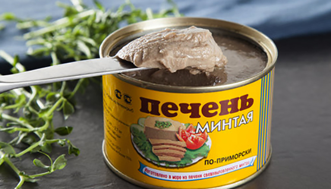 Печень минтая