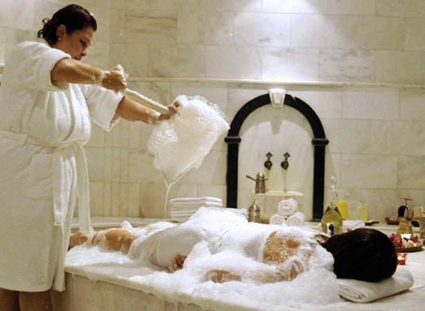 Мытье в хамаме