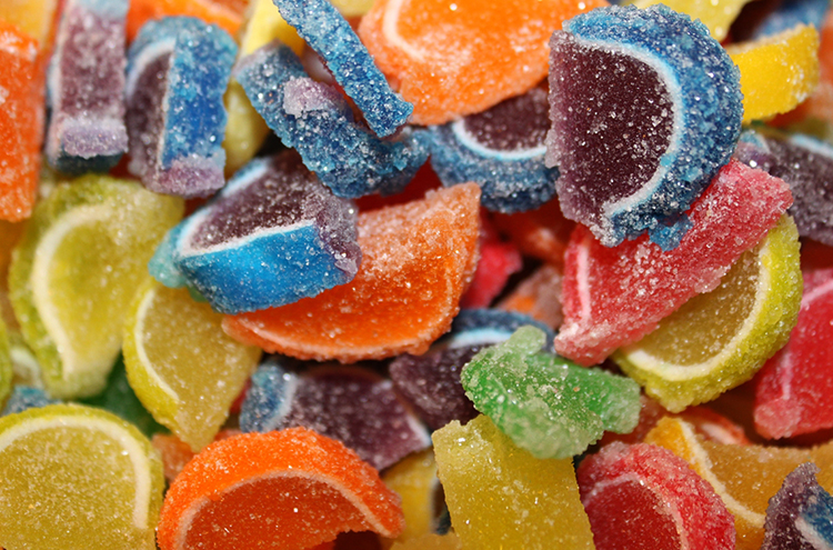 Много цукатов