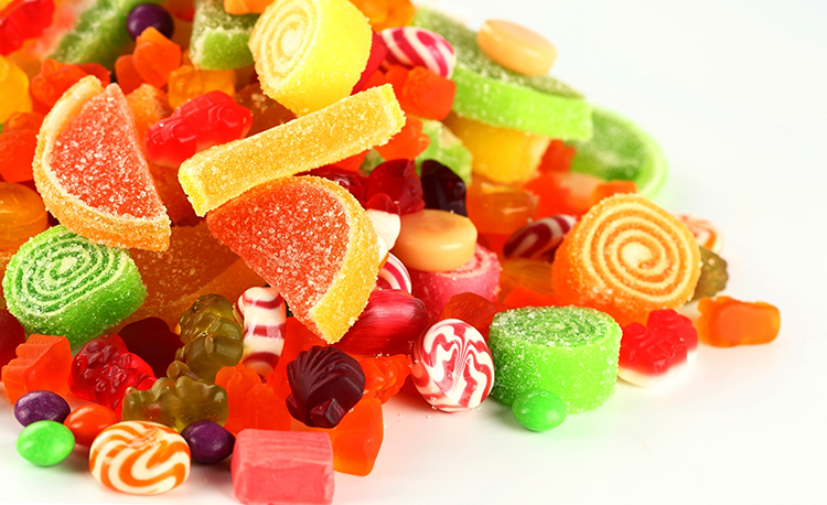 Много разного мармелада