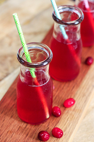 Морс с трубочкой