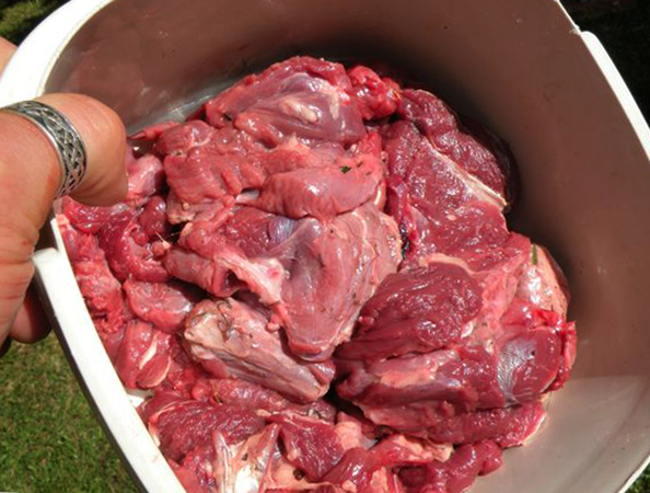 Мясо барсука