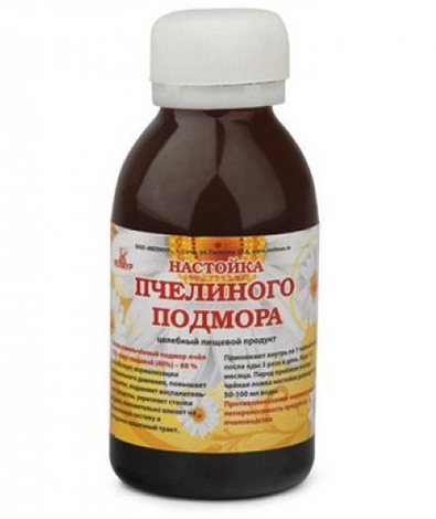 Настойка пчелиного подмора