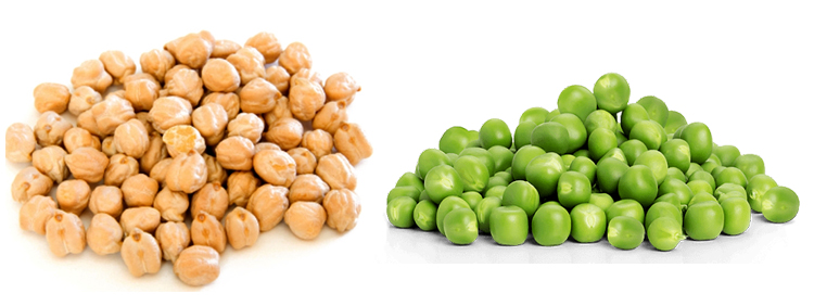 Нут и горох