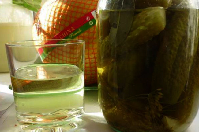 Рассол огуречный