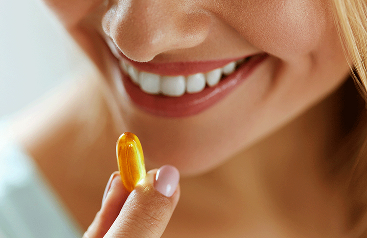 Принятие рыбьего жира